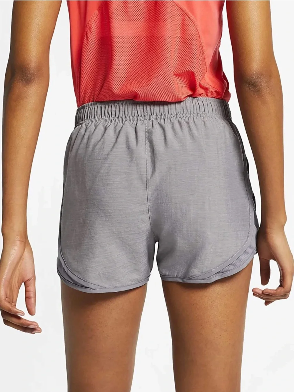 Nike Tempo Women's Dri-Fit Running Shorts Light Gray-S
